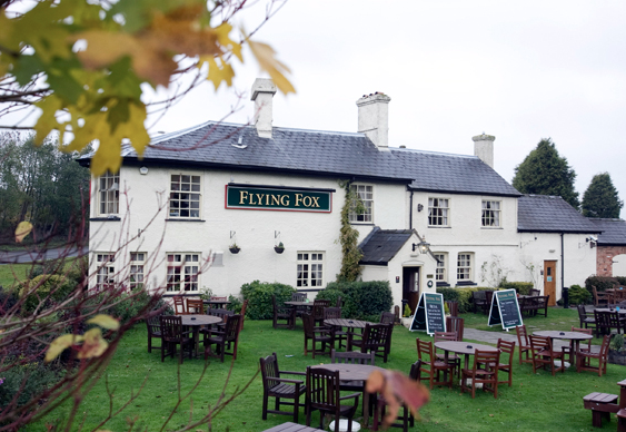 The Flying Fox in Woburn