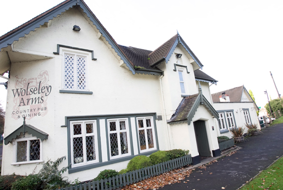 The Wolseley Arms in Wolseley Bridge